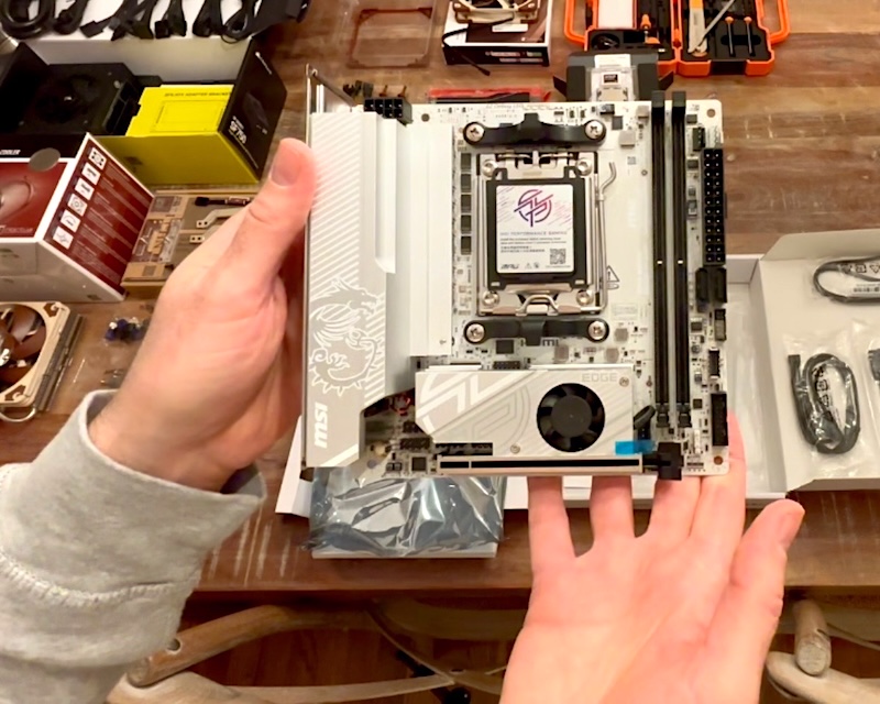 MSI MPG B850I Edge