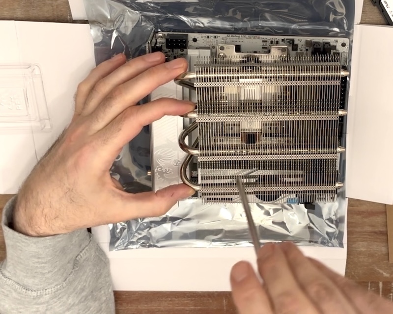 CPU Cooler Installation